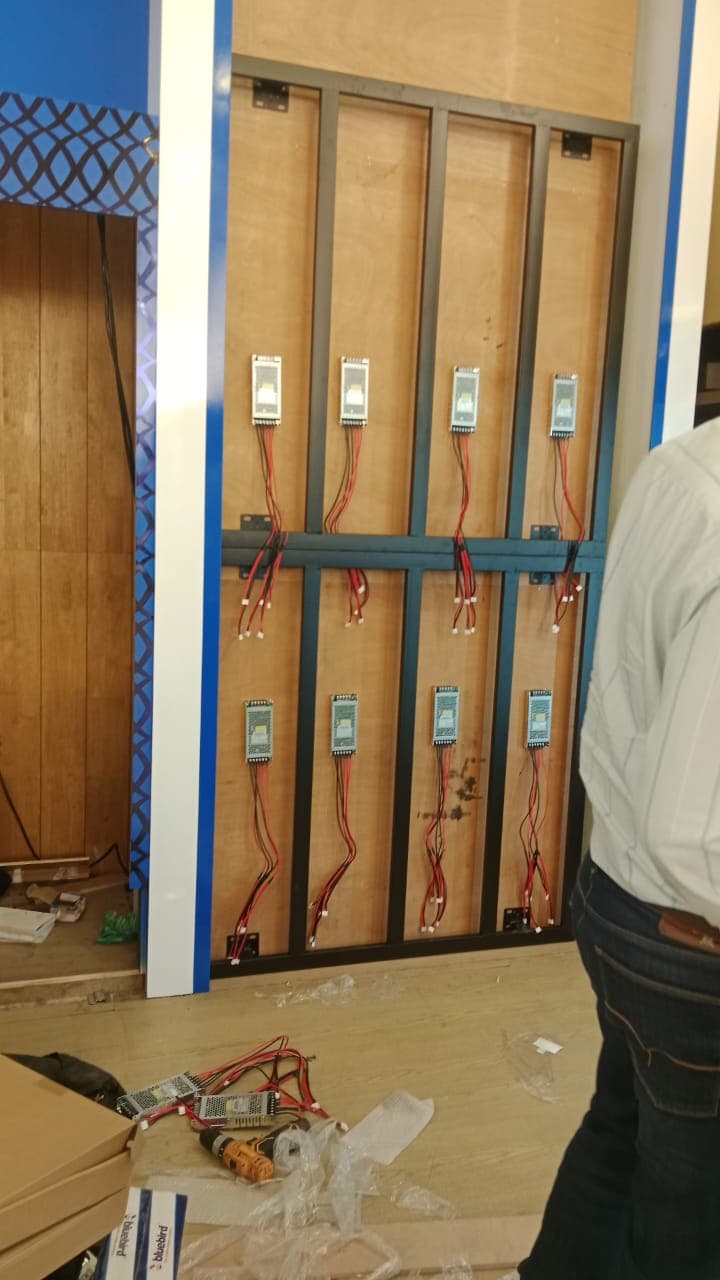 Corporate Lobby Wall